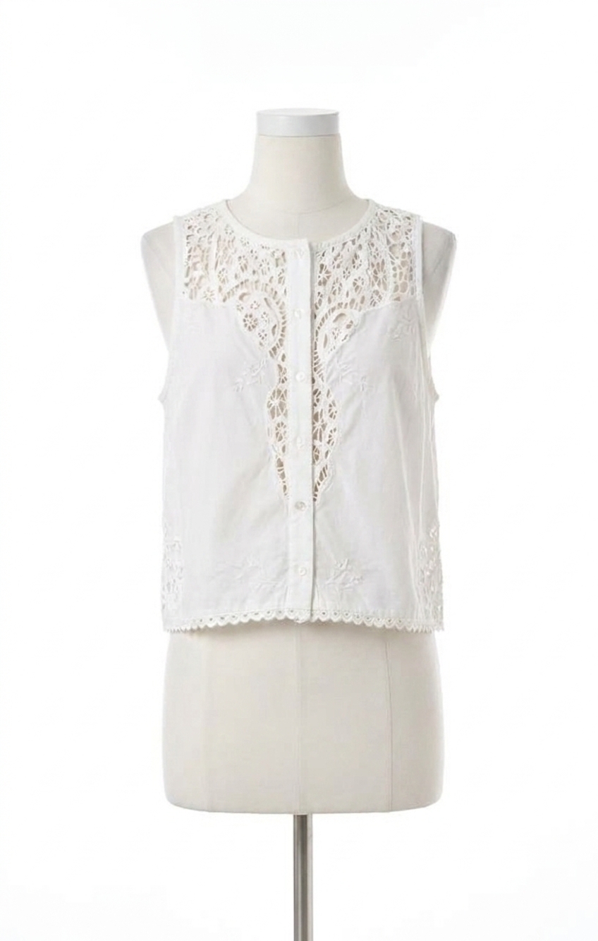 NEW CLEOBELLA eileen sleeveless top in ivory